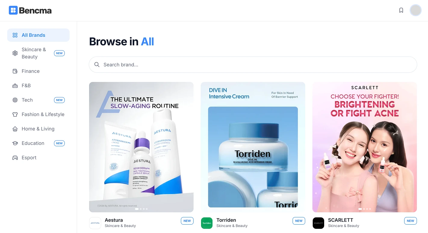 Bencma app preview
